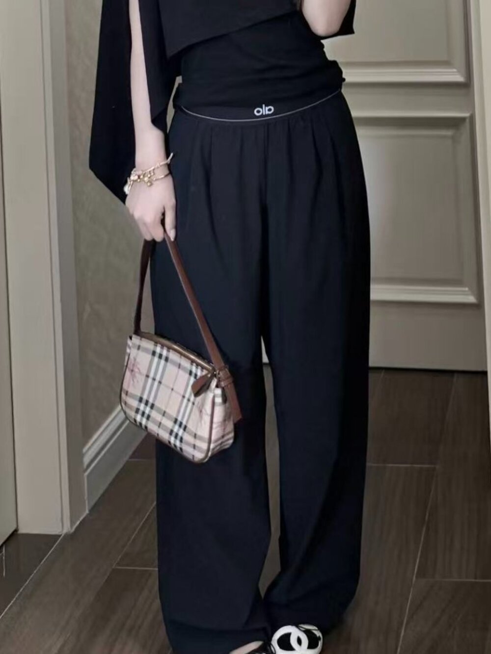 ALO Yoga💝Suit Up Trouser Black,Casual work pants NWT Regular 30”